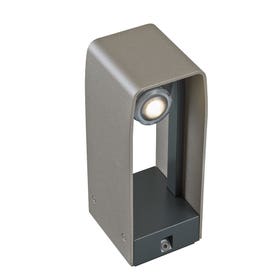 Sokkellamp - Ace 12V IP55 - Rose Zilver