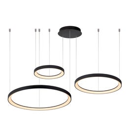 Hanglamp - VIDAL Ø 78 cm LED Dimb. 1x120W 2700K  - Zwart