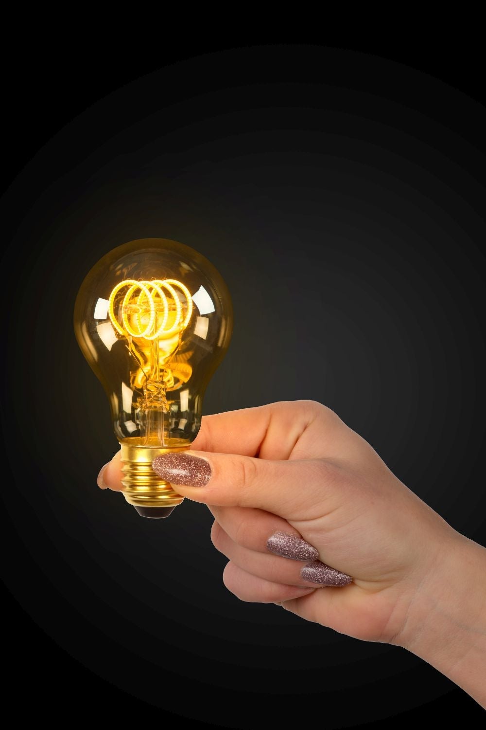 LED BULB TWILIGHT SENSOR A60E27/4W AMBER