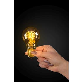 LED BULB TWILIGHT SENSOR A60E27/4W AMBER