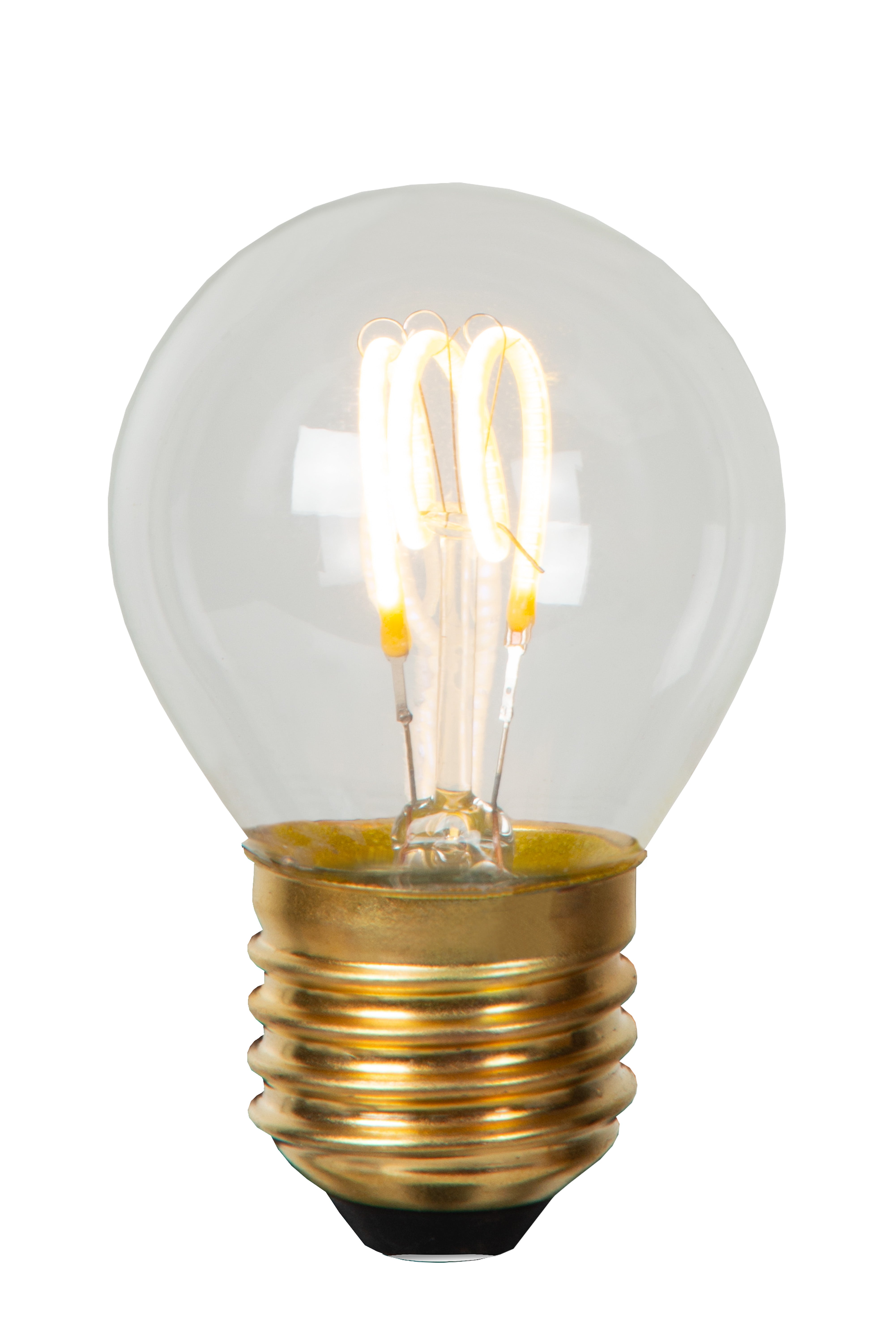 Filament lamp - G45 Ø 4,5 cm LED Dimb. E27 1x3W 2700K  - Transparant