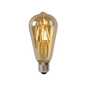 Filament lamp - ST64 Ø 6,4 cm LED Dimb. E27 1x5W 2700K  - Amber