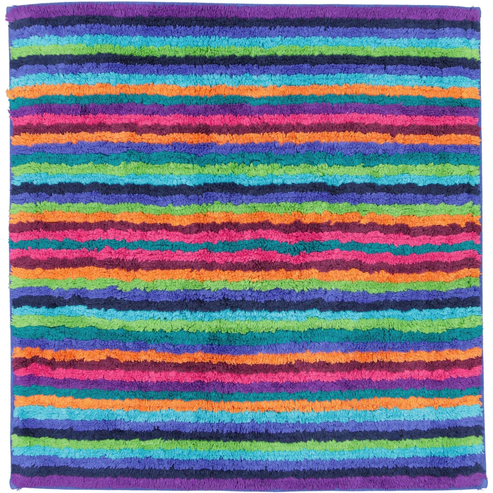 Badmat - Lifestyle Strepen 60x60cm - Multicolor