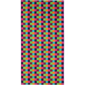 Badhanddoek - Lifestyle geruit 70x140cm - Multicolor