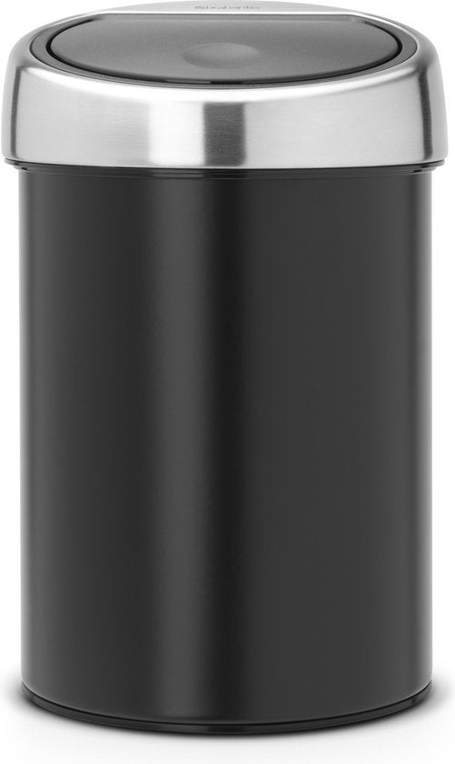 Afvalemmer - Touch Bin wandafvalemmer 3L - Mat Black