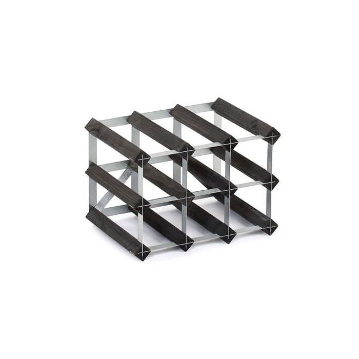 Wijnrek - 9 flessen 32,4 x 22,8 cm - RVS