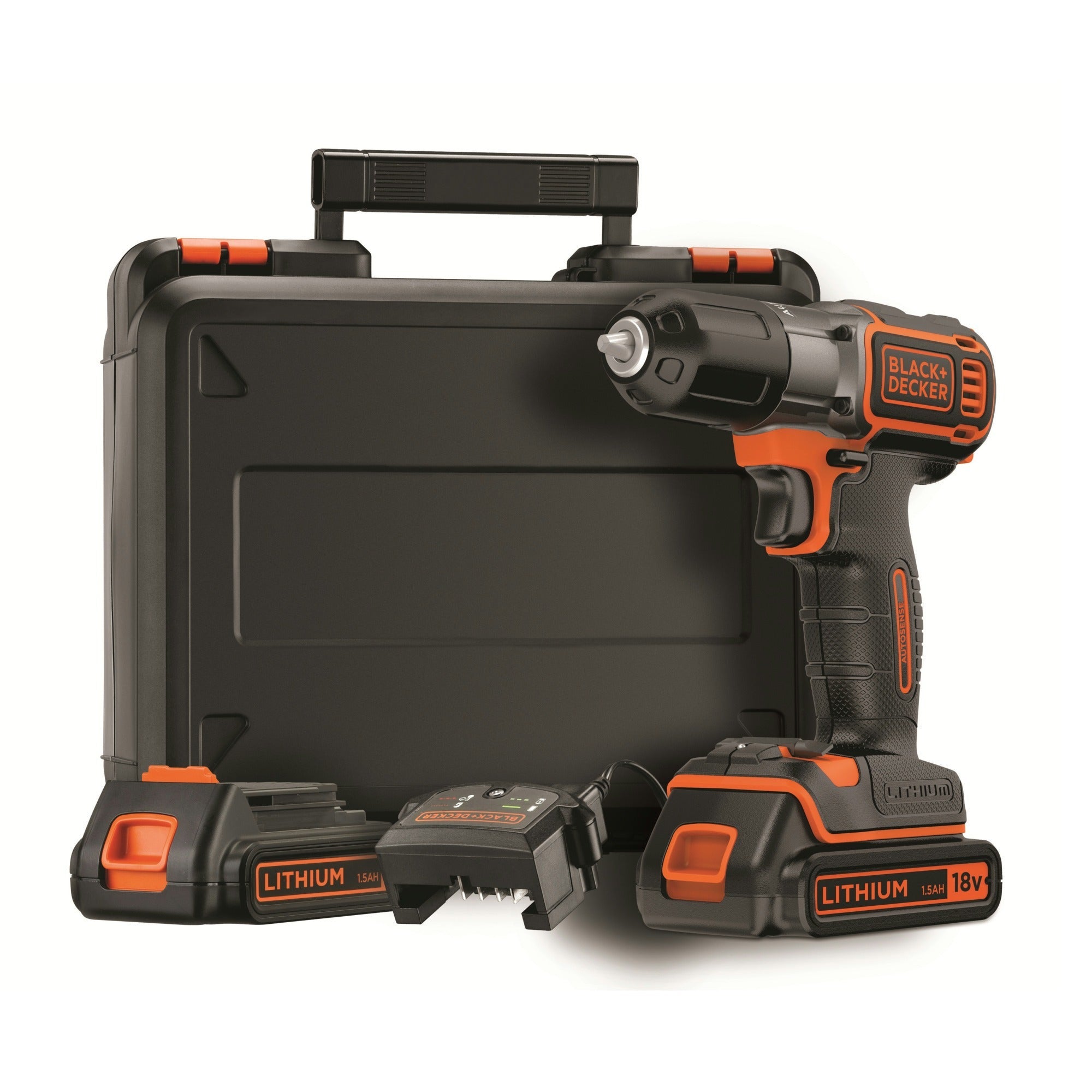 Schroef-/boormachine ASD184 - incl. 2 accu's/koffer