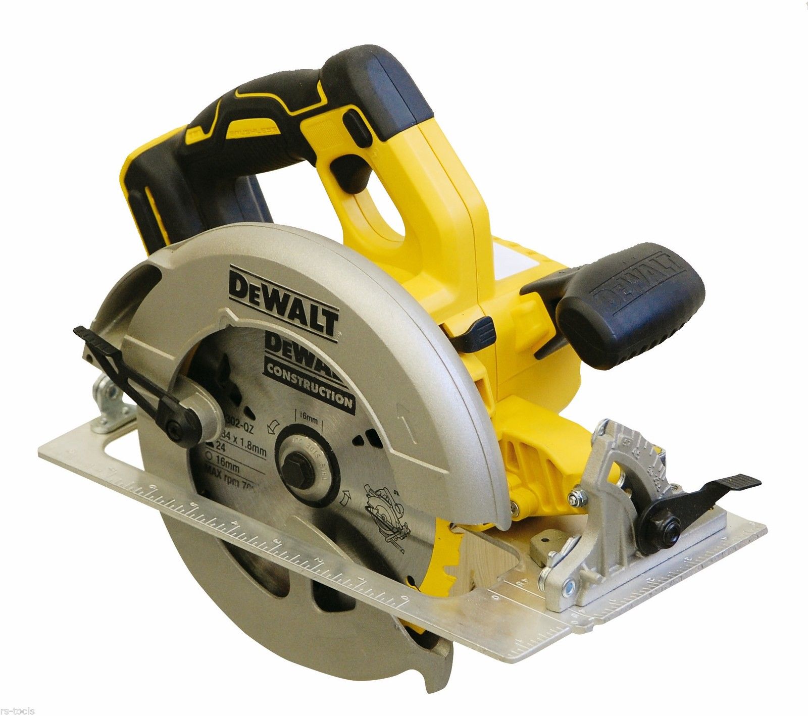 18V XR Brushless 184mm Cirkelzaag in TSTAK koffer (zonder accu/lader)