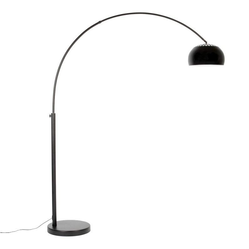 Vloerlamp - Metal bow - Zwart
