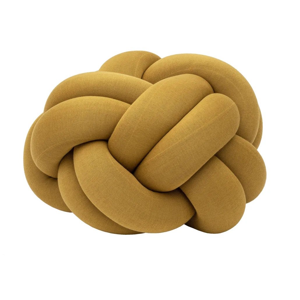 Poef - Knot cushion XL - Ochre