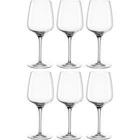 Wijnglazenset - Riesling glas 280ml set van 6 glazen - Transparant