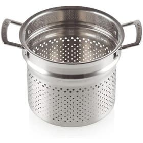 Kookpan - Met pastamand 20cm 5L - RVS