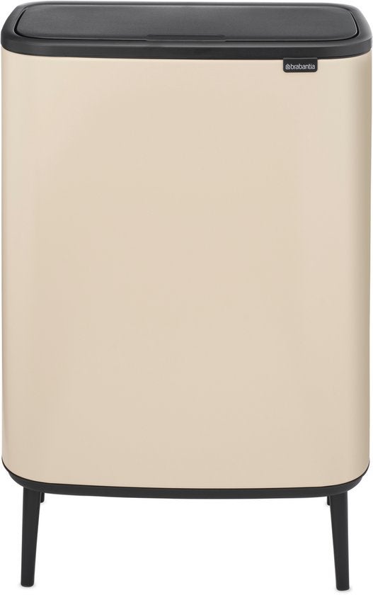 Afvalemmer - Bo Touch Bin 2x30L - Soft beige