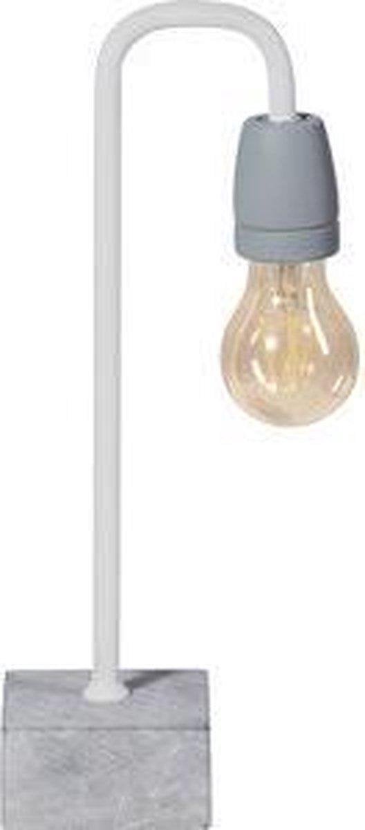 Tafellamp - Concrete Bow - Wit