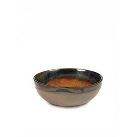 Kom Surface 13x5 cm - grijs/rusty brown