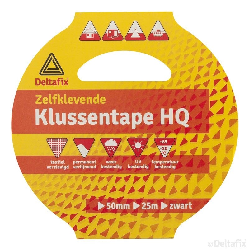 Klussentape zwart