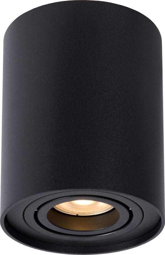 Plafondspot - Tube Ø 9,6 Cm 1Xgu10  - Zwart
