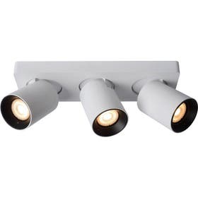 Plafondspot - Nigel Led Dim To Warm Gu10 3X5W 2200K/3000K  - Wit