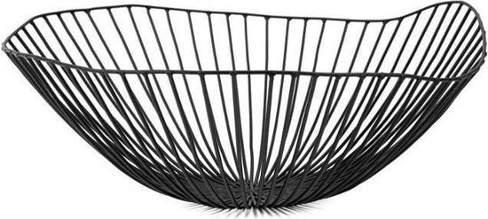 Fruitschaal - Cesira - Zwart - 13 cm