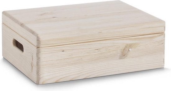 Storage Box met deksel - Hout - 40x30x14cm