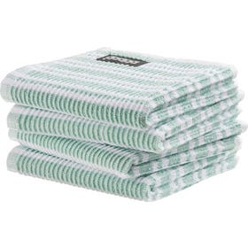 Vaatdoek - Stripe 30x30cm - Pastel groen