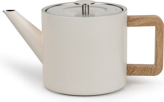 Theepot - Duet Narvik 1,1L dubbelwandig - Warm wit