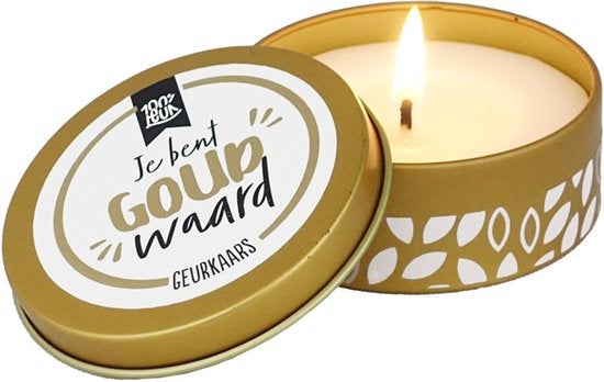 Geurkaars - Goud Waard - Spiced Apple