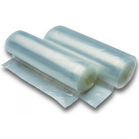 Afdekfolie - Vacumeerrol 30x600cm 2 rollen - Transparant