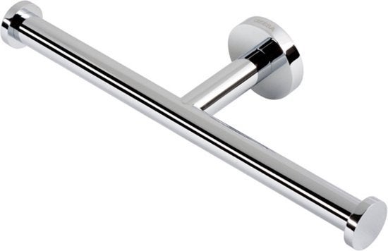 Dubbele Reserverolhouder - Nemox - Chroom