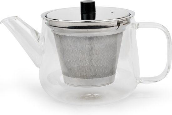 Theepot - Merano 1,1L met filter - Glas