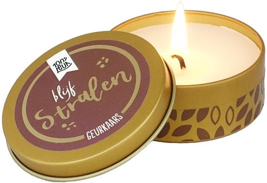 Geurkaars - Blijf stralen - Spiced Apple