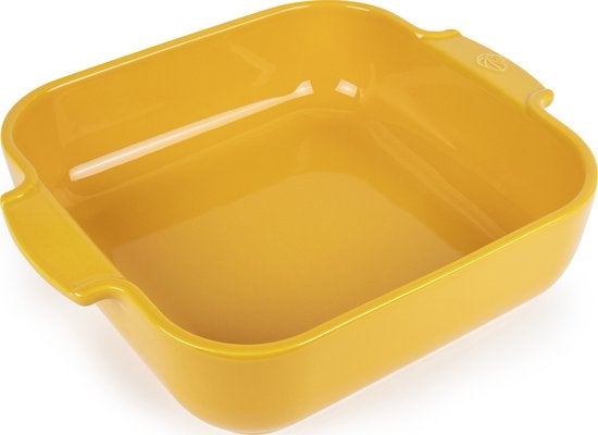 Ovenschaal Appolia vierkant 28cm - Saffraangeel