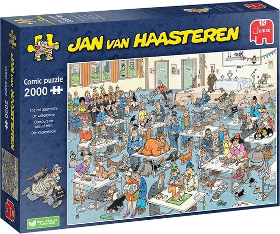 Puzzel - De Kattenshow - 2000 stukjes