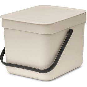 Afvalemmer - Sort & Go 6L - Soft beige