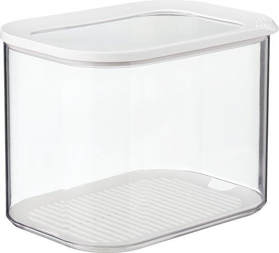 Voorraaddoos - XL 4500ml - Transparant/Wit