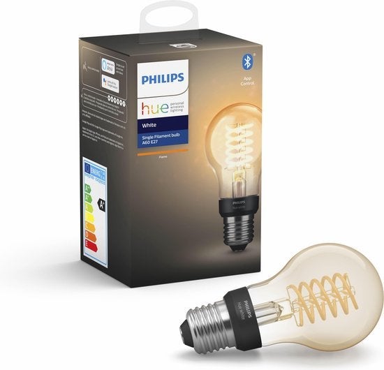 Ledlamp - Filament White E27 550lm - 1 stuk
