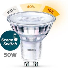 Spotlamp - SceneSwitch gu10 355lm - Transparant
