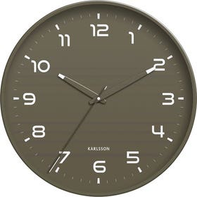 Wandklok - Orgullo - Legergroen 40 Ø