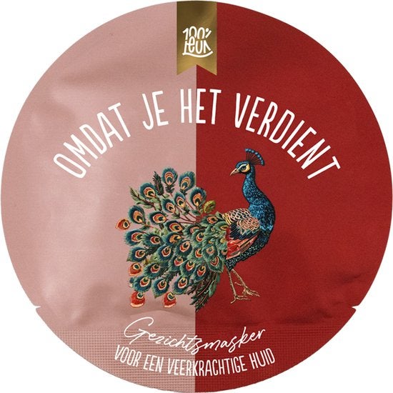 Gezichtsmasker - Omdat je het verdient - Verfrissende geur