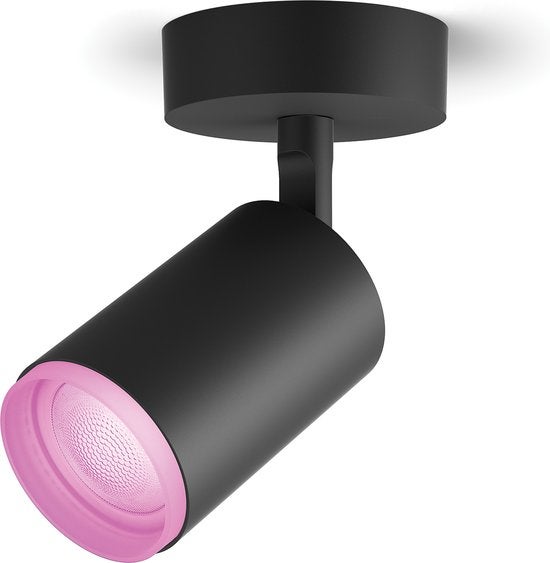 Opbouwspot - Fugato - Zwart