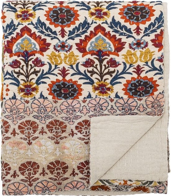 Plaid - Krea 150x130cm - Oranje