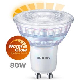 Spotlamp - LED gu10 650lm - Transparant