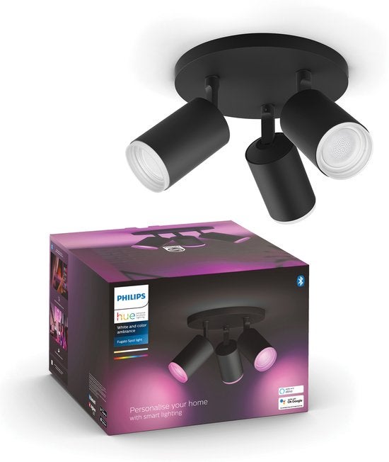 Opbouwspot - Fugato - Zwart