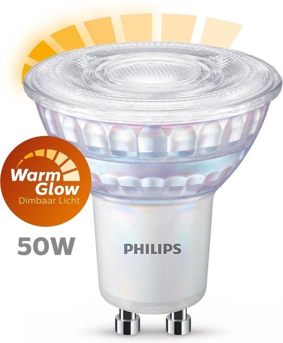 Spotlamp - LED gu10 390lm - Transparant