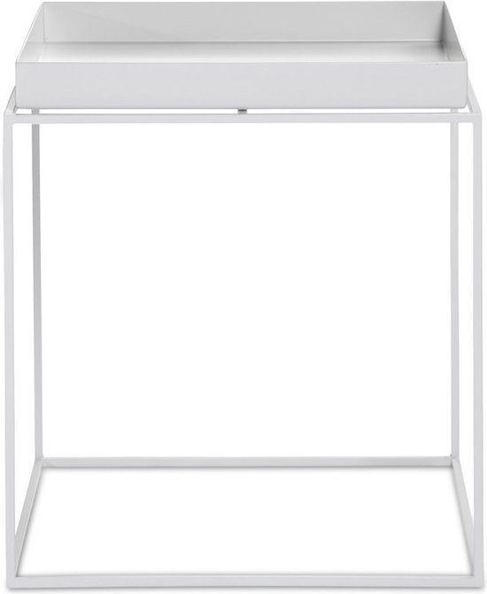 Bijzettafel - Tray - Wit