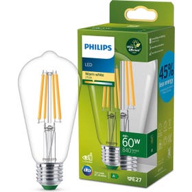 Ledlamp - Ultra Filament E27 ST64 4W - Warm White