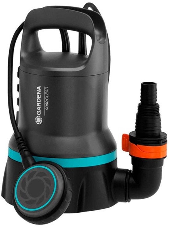 Dompelpomp - Voor schoon water 9000 l/h 6m - Grijs/Zwart