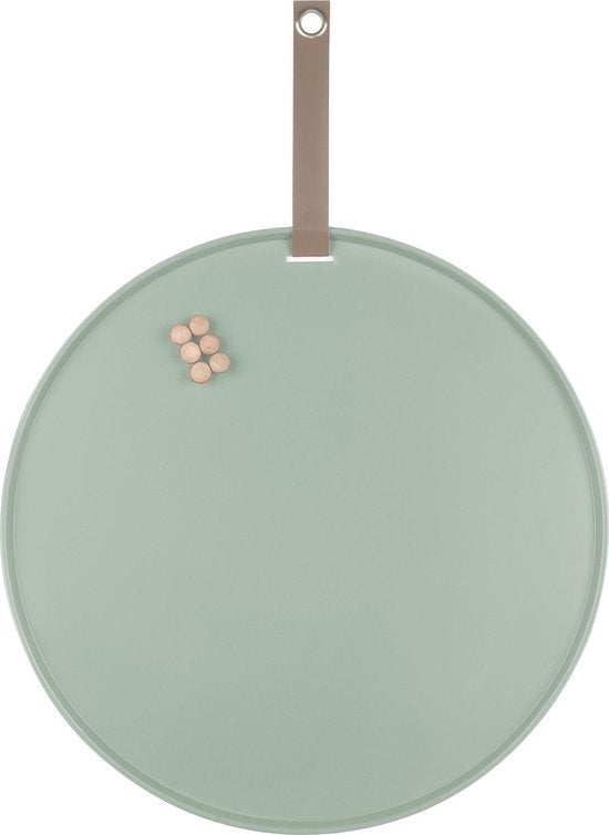 Wanddecoratie - Present Time Magneetbord  - Groen