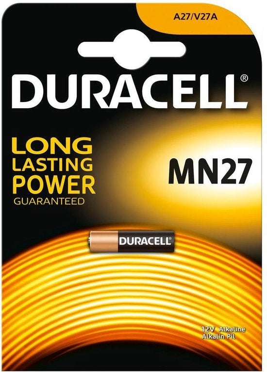 Batterij - Duracell Security MN27 - 1 Stuk
