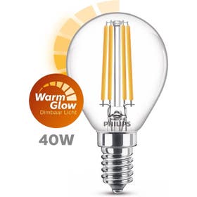 Kogellamp - Classic e14 470lm - Transparant